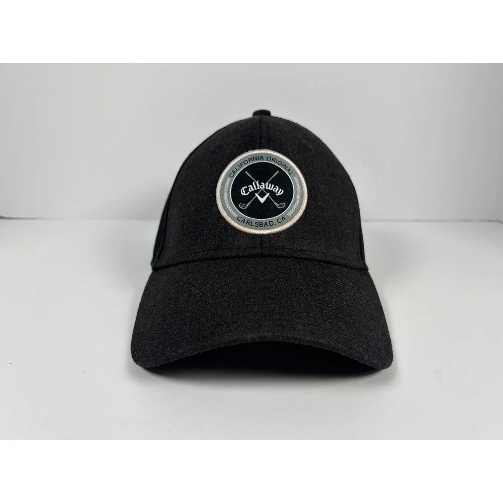 Callaway Golf Hat Black California Original Carlsbad Trucker Snapback Mesh Cap